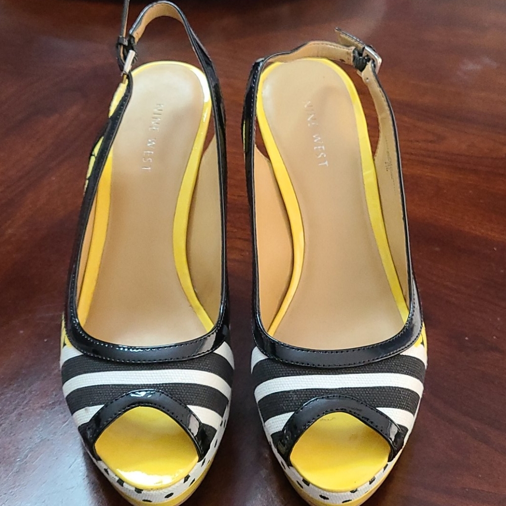 Peeptoe Heels - worn once